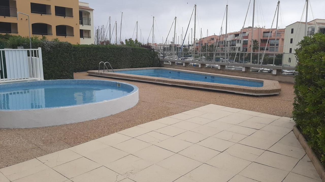 Cap D'Agde 300M Plage Du Mole,Vue Port,Parking,Lave Linge,Piscine Apartment ภายนอก รูปภาพ