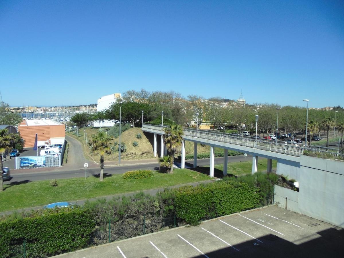 Cap D'Agde 300M Plage Du Mole,Vue Port,Parking,Lave Linge,Piscine Apartment ภายนอก รูปภาพ
